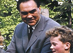 Max Schmeling on 8mm film 1961